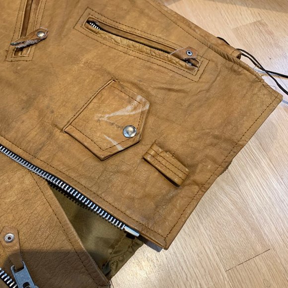 Leather Club Thinsulated Vintage Motorcycle Jacket - Picture 4 of 11